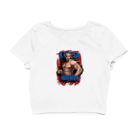 Khalsa Warrior  Crop Top