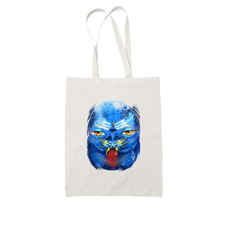 God Shiva White Tote Bag