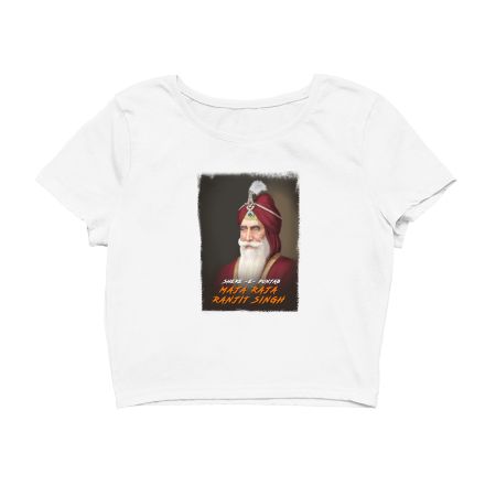 MahaRaja Ranjit Singh Ji Crop Top