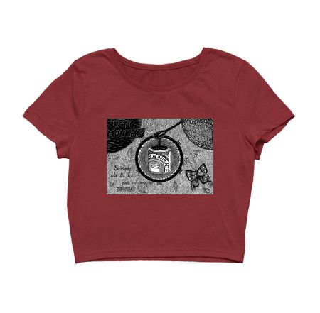 Arctic Monkeys- Suck it & See. Crop Top