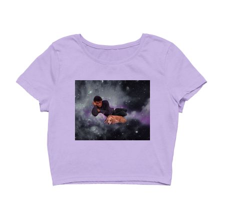 Space#Time#Travel Crop Tops - Frankly Wearing