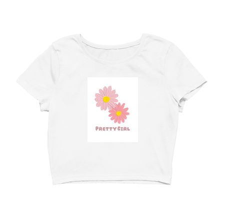 Minimalistic Feminine Crop Top