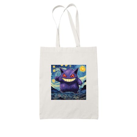 Gengar - Van Gogh White Tote Bag