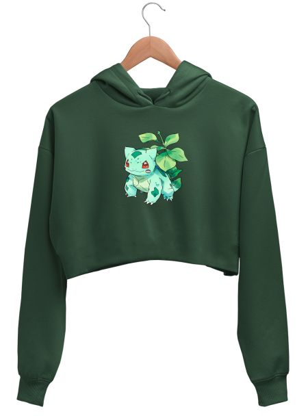 Bulbasaur - Sketch Crop Hoodie