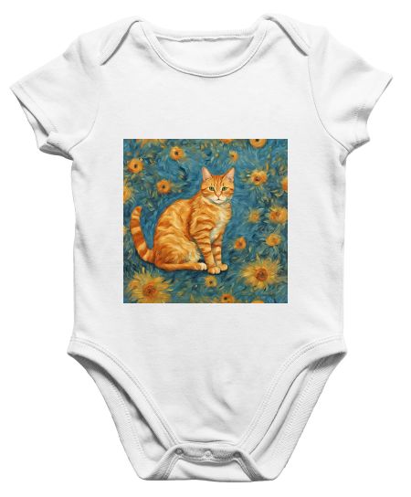 Ginger Cat - Van Gogh Onesie