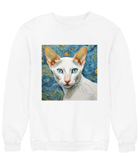 Oriental Shorthair - Van Gogh Sweatshirt