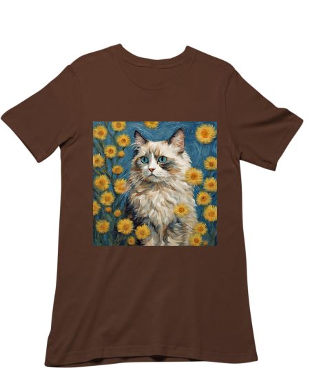 Ragdoll Cat - Van Gogh Classic T-Shirt