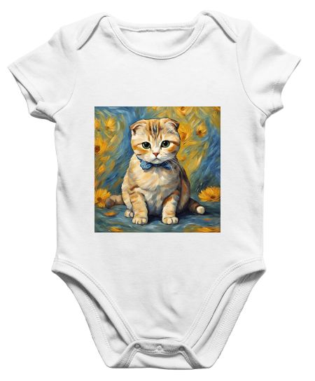  Scottish Fold - Van Gogh Onesie