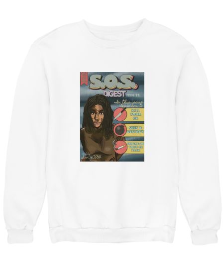 SOS by SZA retro fanart Sweatshirt