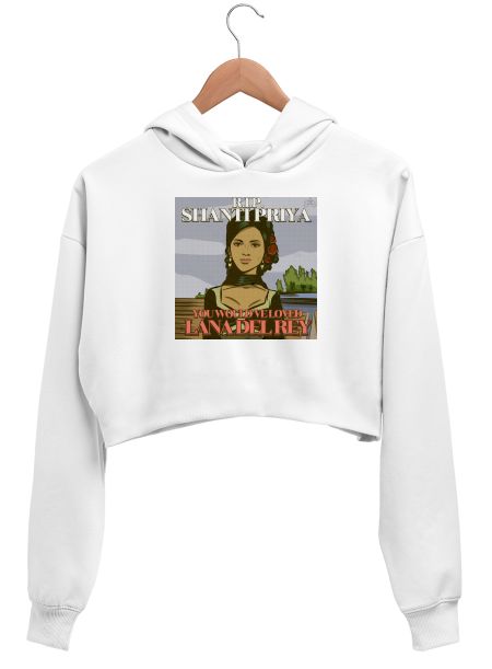 RIP Shantipriya x LDR Crop Hoodie