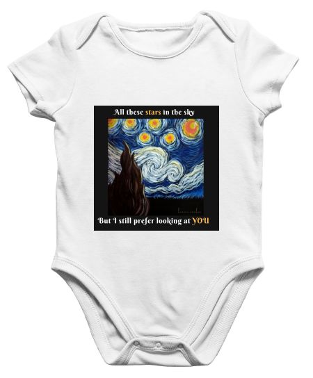 Starry Night Again-LemonCookie Onesie