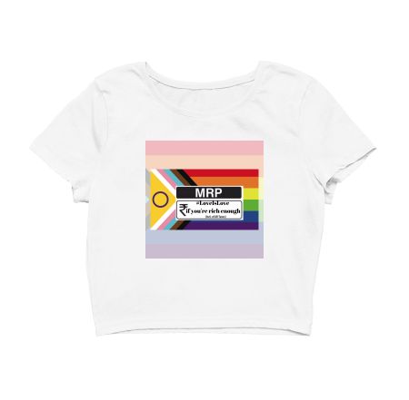 Love is Love Crop Top