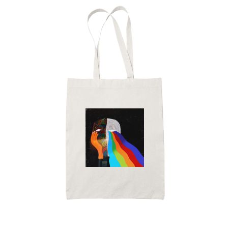 The colourful sorrow!  White Tote Bag