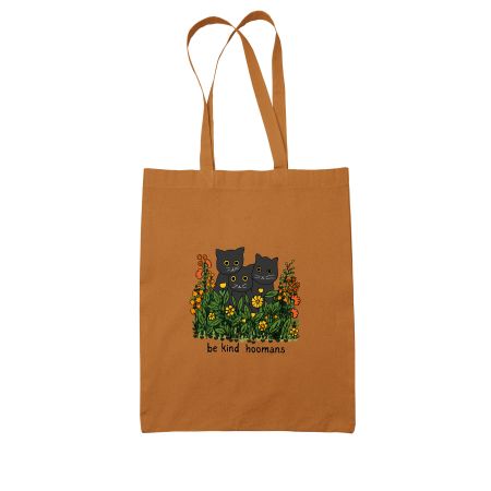 Be kind hoomans Colored Tote Bag