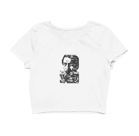 Satyajit Ray Crop Top