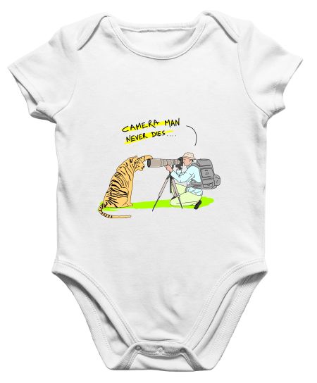 Camera man never dies  Onesie