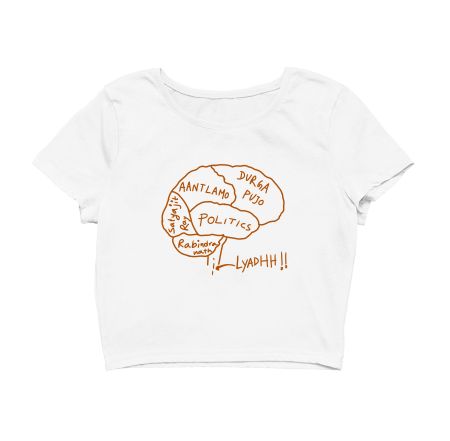 Bengali brain Crop Top