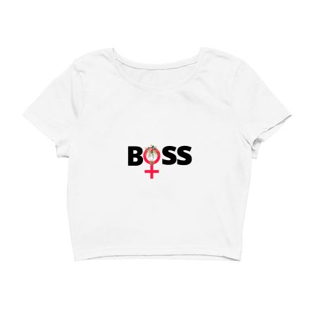 Boss Lady Crop Top