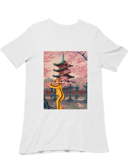 Kill Bill Vol. 1 X Eight Views of Tokyo by Kasamatsu Shiro Classic T-Shirt