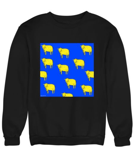 Sheeps blue Sweatshirt