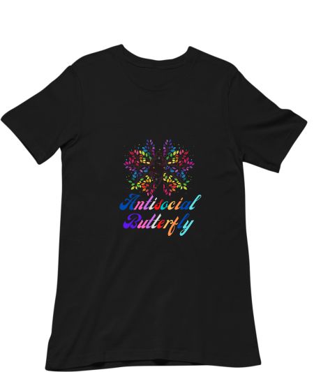 Anti-Social Butterfly Classic T-Shirt