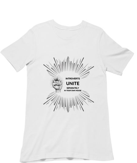 Introverts Unite Separately Classic T-Shirt