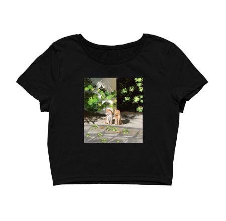 Cat Crop Top