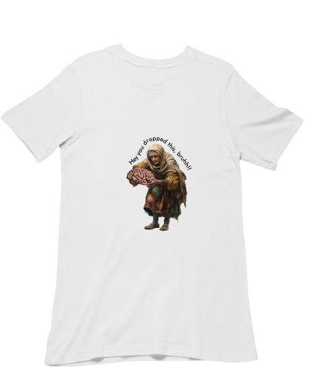 Dropped your brain medieval Regular T-Shirt