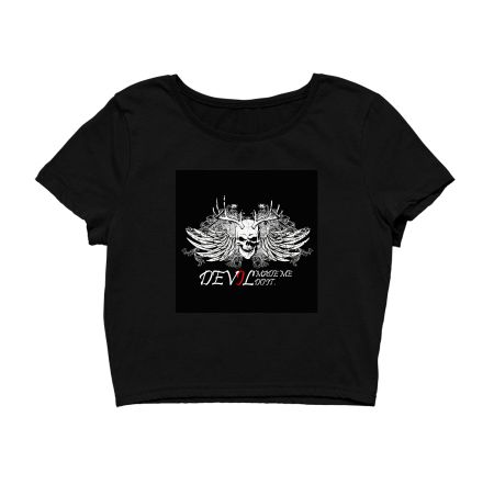 DEVIL TEES Crop Top