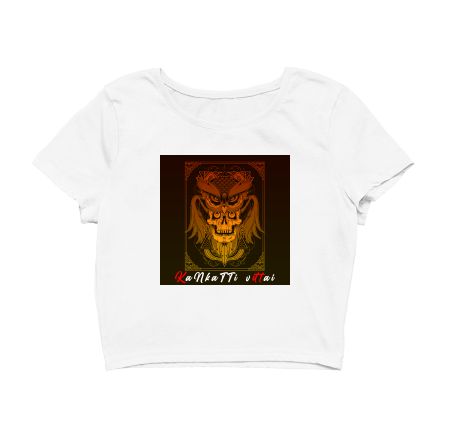 KANKATTI VITTARI FUNKY TEES Crop Top