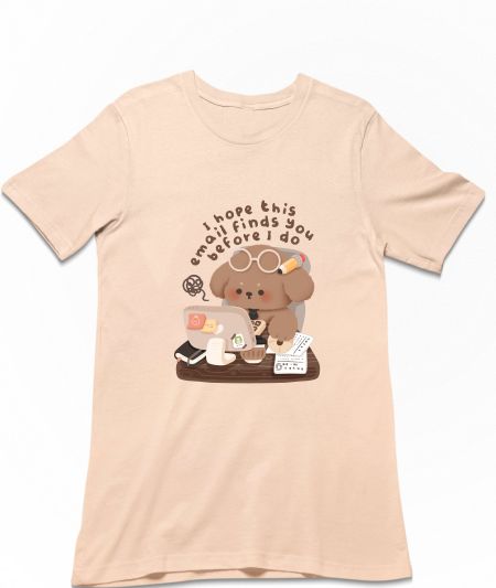 Cute kawaii work email Regular T-Shirt