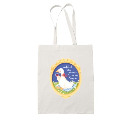 Silly goose on the loose Tote Bag