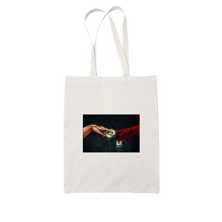 Deal With The Devil White Tote Bag