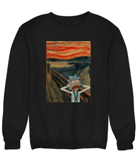 Rick and Morty × The Scream Sweatshirt