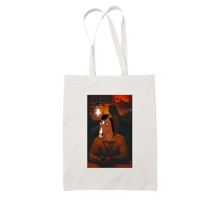 Bojack Horseman × Tamasha White Tote Bag