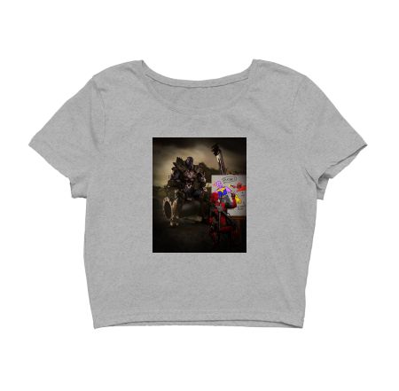 Deadpool and Thanos Crop Top
