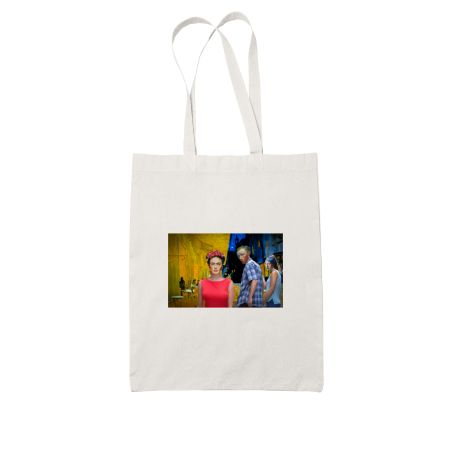 Van Gogh Distracted White Tote Bag