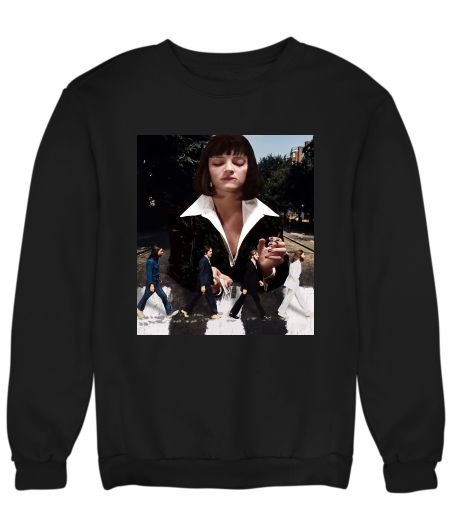 Mia Wallace × The Beatles Sweatshirt