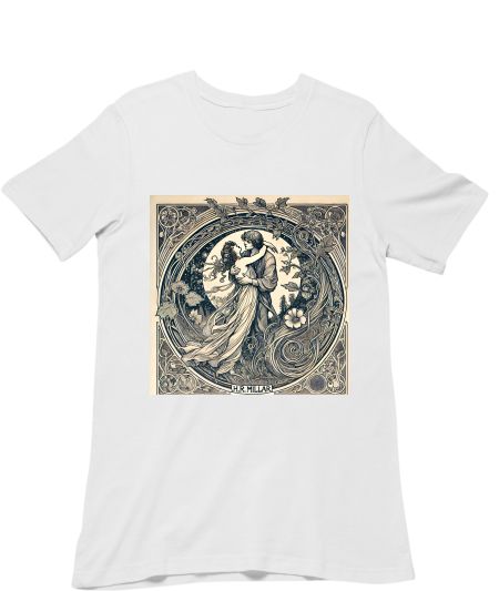 Vintage-style illustration Regular T-Shirt