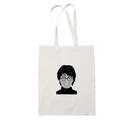 Harry Potter White Tote Bag