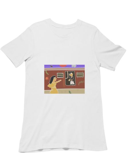 DDLJ (Madhubani Style) Classic T-Shirt