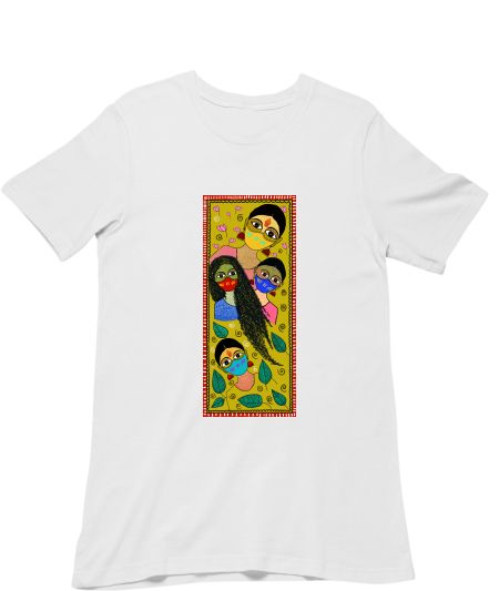 Madhubani in covid Classic T-Shirt