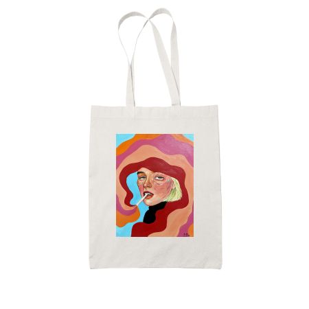 The Smoke White Tote Bag