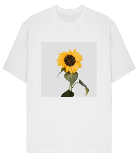 Sunflower Oversized T-Shirt - Frankly Wearing