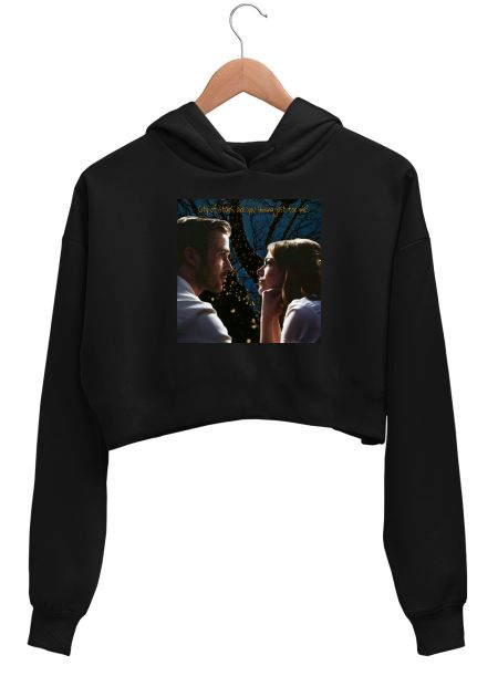 LA LA LAND Crop Hoodie