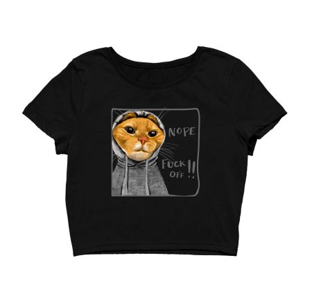 ANGRY MEOW!! Crop Top