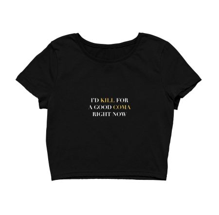 Moira Rose Schitt's Creek Crop Top