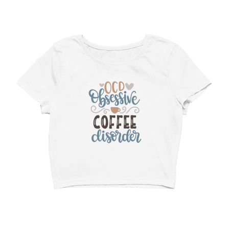 Coffee Love Crop Top