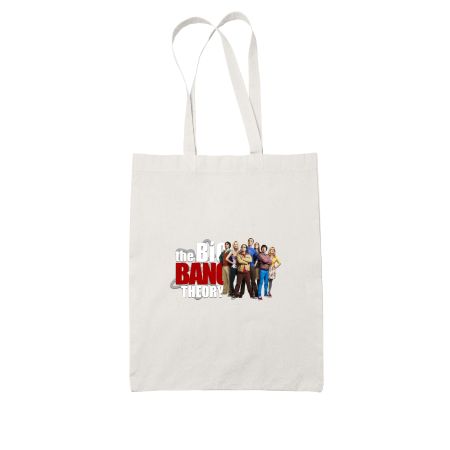 The Big Bang Theory White Tote Bag