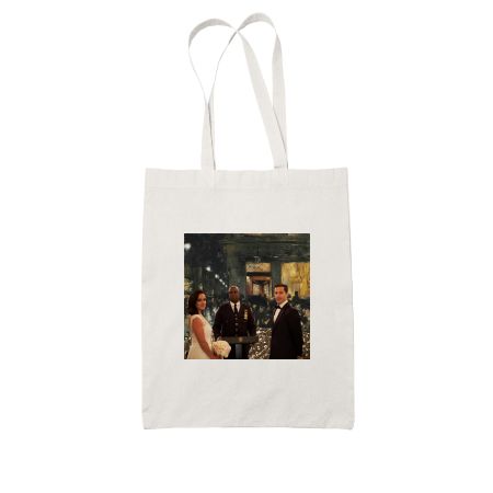 Brooklyn Nine-Nine - Jake and Amy White Tote Bag